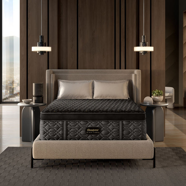 Queen Size Beautyrest Black Series 4 Hybrid Firm Apex Pillowtop